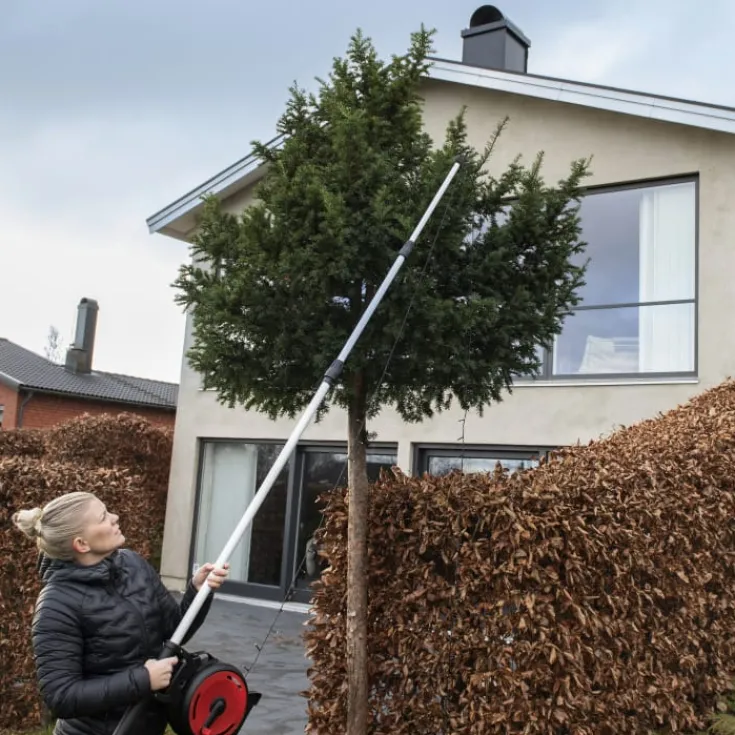 Sale 6 stk teleskoprør til opsætning af lyskæder Udendørs Julelys