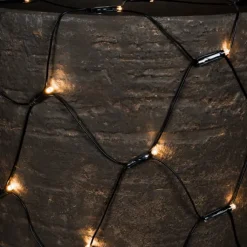 12 stk udendørs lysnet, 160 varm hvide lys, 60 x 200 cm Udendørs Julelys