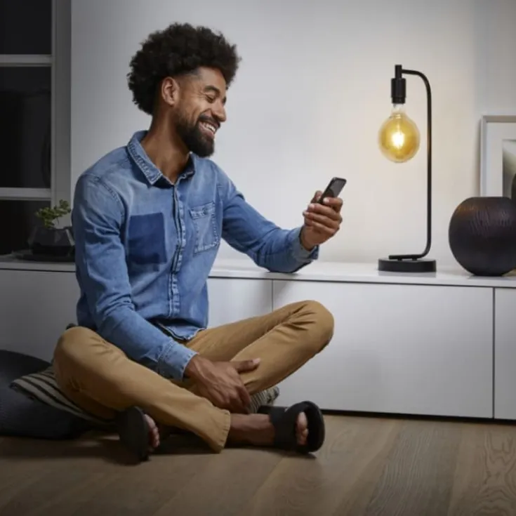 New 4 stk Smart+ Wifi E27 globepære, 2400K, 6W Lyskilder|Ledvance