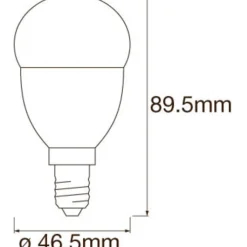 Discount 4 stk Smart+ Zigbee E14 kronepære, 2700K-6500K, 4,9W Lyskilder