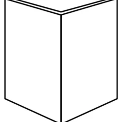 New 5 stk Låg for udvendigt hjørne til installationskanal Kabelkanaler