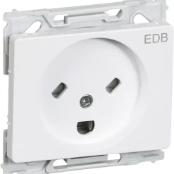 Clearance 10 stk LK Opus 66 EDB Stikkontakt m/jord Stikkontakter