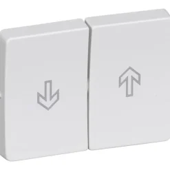 Discount 10 stk LK Opus 66 tangent for jalousiafbryder, 1 modul, hvid Tangenter & Afdækninger