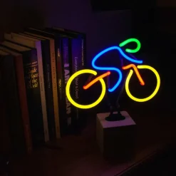 New 4 stk Cykel neonskilt Neonskilte