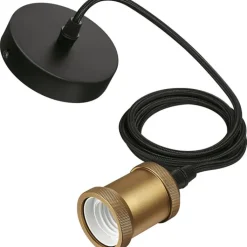 Best 4 stk Cord pendelophæng, 2 meter, Fatninger & Fatningssæt