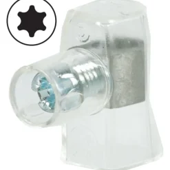 Clearance 100 stk Sampro samlemuffe enkelt, TX10, 2,5 mm² Samlemuffer