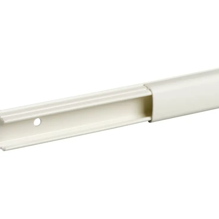 Sale 20 stk OpLine mini kanal med klæbebånd, 1 rum, 12x20x2100 mm Kabelkanaler