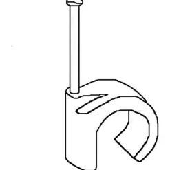 Discount 100 stk TC kabelclips, grå, 10-14/30 mm Schneider Electric|Kabelclips- & Bøjler