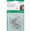 Clearance 5 stk Schneider TC kabelclips 20 stk, grå, 7-10 mm Kabelclips- & Bøjler