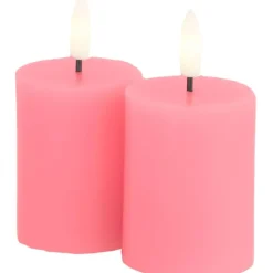 10 stk Sille LED bloklys, batteri, Sirius|Kunstige Stearinlys