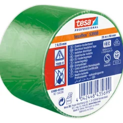 4 stk isoleringstape, grøn, Tape
