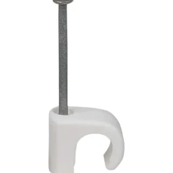 500 stk kabelclips 5-7/20 mm, hvid Kabelclips- & Bøjler