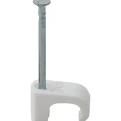 Online 100 stk kabelclips 3x5/20 mm, natur Kabelclips- & Bøjler