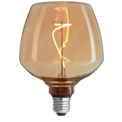 Best 10 stk Brandy E27 globepære, 3-trins dæmp, 1800K, 4W Led Pærer