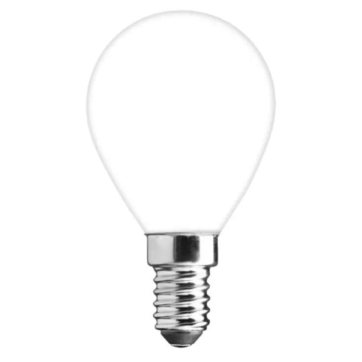 Hot 10 stk Satin E14 kronepære, 2700K, 4W Led Pærer