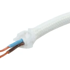 Best stofledning, 2x0,75 mm², , metervare Stofledninger