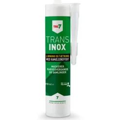 Hot Trans MS fugemasse, 310 ml, stål/Inox Fuge & Lim