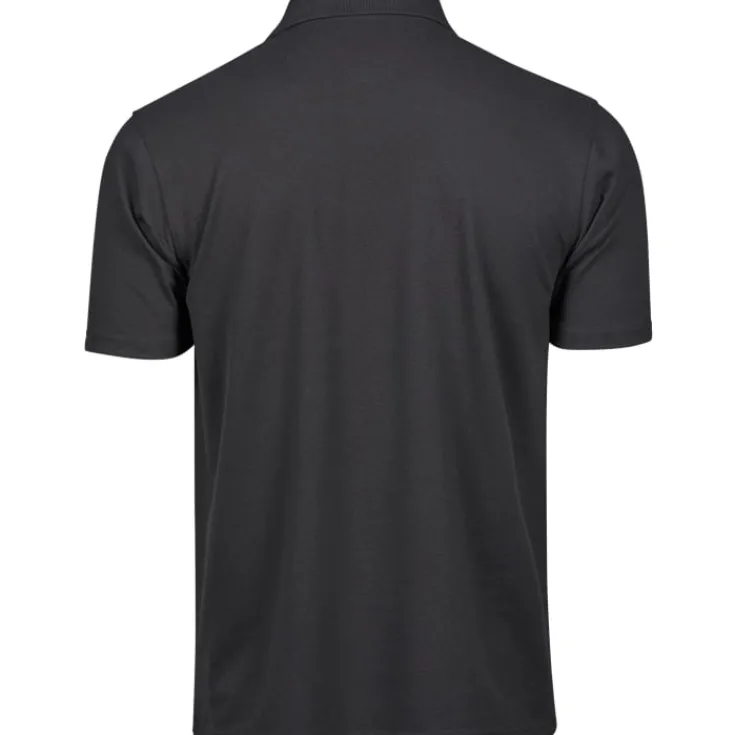 Power polohirt, mørkegrå, tr. T-Shirts & Poloshirts