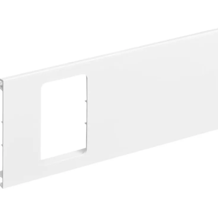 Sale BR lågudsnit for 1 modul Fuga stikkontakt, 25 cm, perle Kabelkanaler