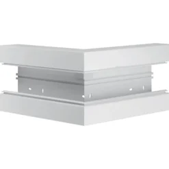 Clearance BR udvendigt hjørnestykke til installationskanal, 70/130 mm, perlehvid Kabelkanaler