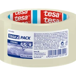 Hot emballagetape, klar, , 50 mm, 66 meter Tape