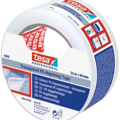 Clearance 4688 gaffatape, klar, 55 mm, 33 meter Tape