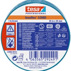 Discount isoleringstape, blå, Tape