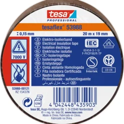Sale isoleringstape, brun, Tape