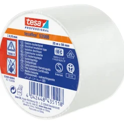 Sale isoleringstape, hvid, Tape