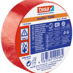Best isoleringstape, rød, Tape