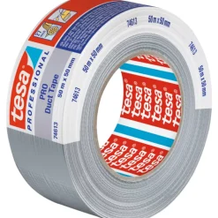 Pro 74613 lærredstape, grå, 50 mm, 50 meter Tape