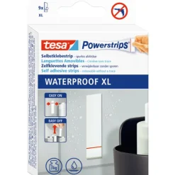 Hot vandtætte dobbeltklæbende powerstrips, 80 mm, 9 stk Tape