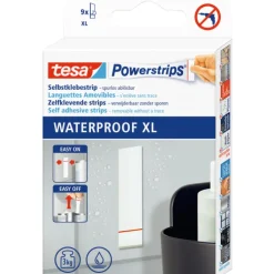 Hot vandtætte dobbeltklæbende powerstrips, 80 mm, 9 stk Tape