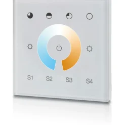 Clearance The Light Group DT8 Touch vægpanel, dali dæmp Lysdæmpere