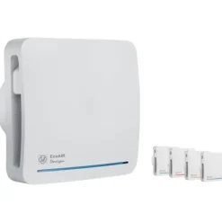 Best Ecoair badventilator, fugtstyring, timer, Ø100 mm, hvid Thermex|Badeværelsesventilatorer
