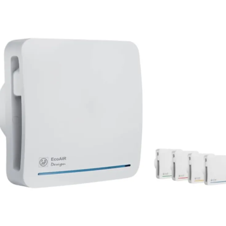 Outlet Ecoair badventilator, timer, Ø100 mm, hvid Thermex|Badeværelsesventilatorer