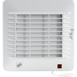 Hot EDM 100CHMZ badventilator, fugtstyring, Ø100 mm, hvid Thermex|Badeværelsesventilatorer