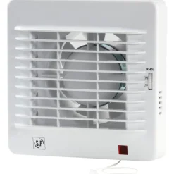 EDM 100HZ badventilator, fugtstyring, Ø100 mm, hvid Thermex|Badeværelsesventilatorer