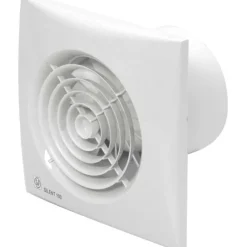 Outlet Silent 100CRIZ badventilator, timer, Ø100 mm, hvid Thermex|Badeværelsesventilatorer