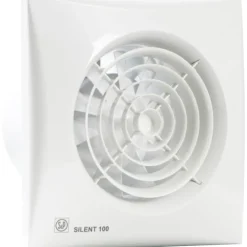 Hot Silent 100CRZ badventilator, timer, Ø100 mm, hvid Thermex|Badeværelsesventilatorer