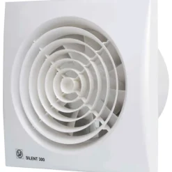 Clearance Silent 300CRZ badventilator, timer Ø150 mm, hvid Thermex|Badeværelsesventilatorer