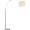 Discount Hotel gulvlampe med sving, hvid Gulvlamper