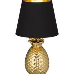 Sale Pineapple børnelampe, guld, Bordlamper