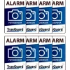 Hot fotoalarm klistermærke Alarmsystemer & Tyverisikring