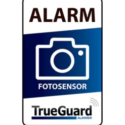 Hot fotoalarm klistermærke Alarmsystemer & Tyverisikring
