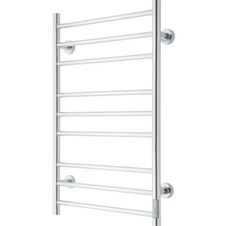 Outlet Eldo 9 L håndklædetørrer, el, 53x86 cm, poleret rustfrit stål Håndklædetørrer