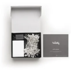 Best udendørs lysgardin, 210 farvede + hvide lys, 1x2,1 meter Udendørs Julelys