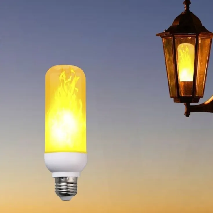 Online E27 flammepære, 1300K-1800K, 3W Led Pærer