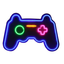 Online Gamer neonskilt Gaming Udstyr|Neonskilte