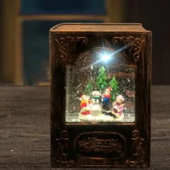 Online glitter julebog Julepynt Med Lys